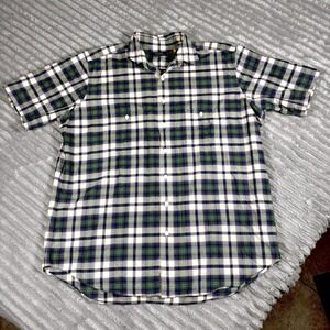 Polo‎ Ralph Lauren Plaid Men's XLT 100% Cotten single stitch button up